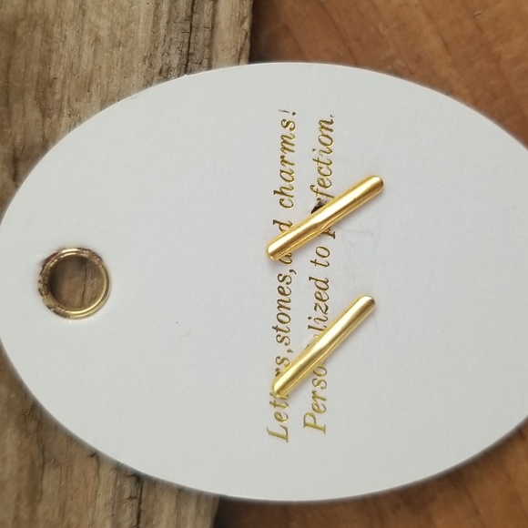 Stia Sterling Silver Mini A Charm - Picture 3 of 5